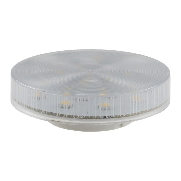LED Leuchtmittel GX53 "XH 25" warmweiß 3W, 290lm, Ø75x25mm, 120°, 3000k