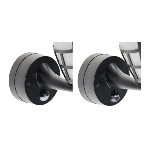 LED Wandleuchte TELARANA – 16W, 1026?Lumen, IP65, PIR-Bewegungsmelder, 2900K warmweiß
