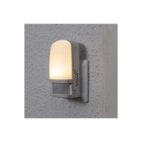 LED Nachtlicht mit Bewegungsmelder 230V, Licht Warmweiß, On/Off/Auto