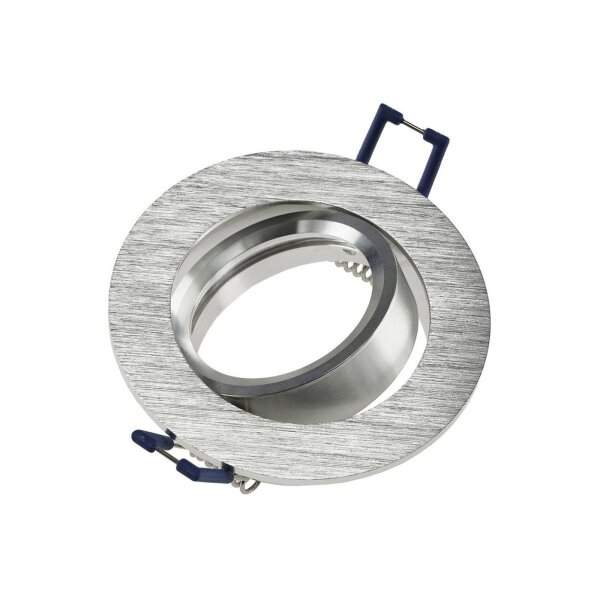 CTE-84R Einbaustrahler Chrom-Matt | Schwenkbar GU10/GX5.3/MR16