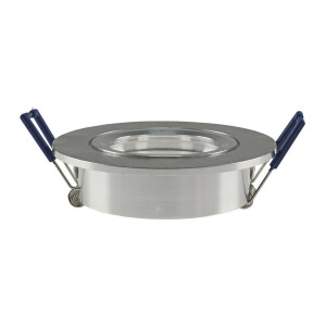CTE-84R Einbaustrahler Chrom-Matt | Schwenkbar GU10/GX5.3/MR16