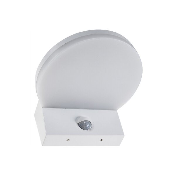 LED Wandleuchte TORTUGUERO – 15W, 1569?Lumen, IP65, PIR-Sensor 140°, 4000K neutralweiß