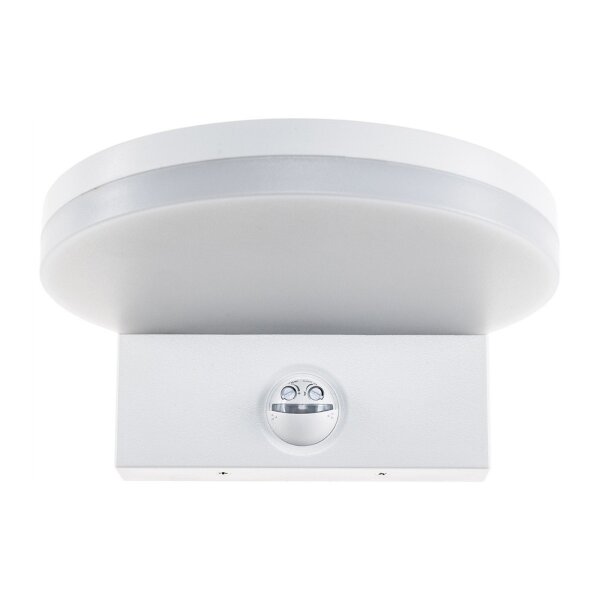 LED Wandleuchte TORTUGUERO – 15W, 1569?Lumen, IP65, PIR-Sensor 140°, 4000K neutralweiß