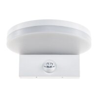 LED Wandleuchte TORTUGUERO – 15W, 1569?Lumen, IP65, PIR-Sensor 140°, 4000K neutralweiß