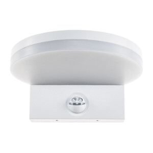 LED Wandleuchte TORTUGUERO – 15W, 1526?Lumen, IP65, PIR-Sensor 140°, 3000K warmweiß