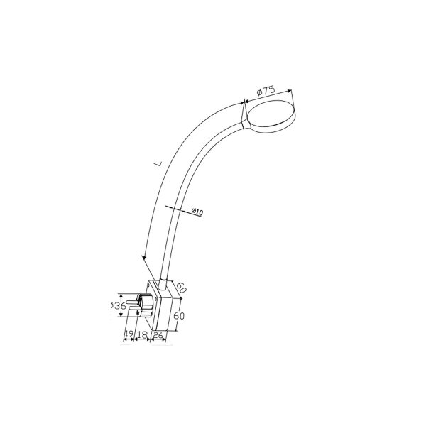 LED Steckdosenleuchte "CT-SEL" Weiß 4Watt, dimmbar, 4000k, 300 Lumen