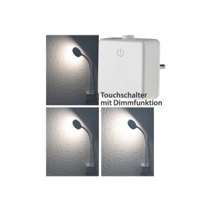 LED Steckdosenleuchte "CT-SEL" Weiß 4Watt, dimmbar, 4000k, 300 Lumen