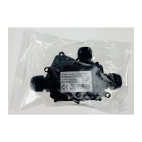 Abzweigdose IP66 Wasserdicht 3-fach Kabelverbinder Box für Aussen Verbindungsdose Erdkabel Schwarz elektrischer Außen-Verteilerdose