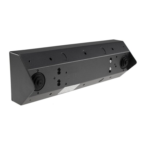 4-fach Ecksteckdose  mit 2x USB 4X Steckdosen I 90° Winkel I 230V Anthrazit