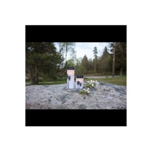 LED Grablicht Dandelion Weiß – Löwenzahnmotiv, Timer, IP44, Außenbereich