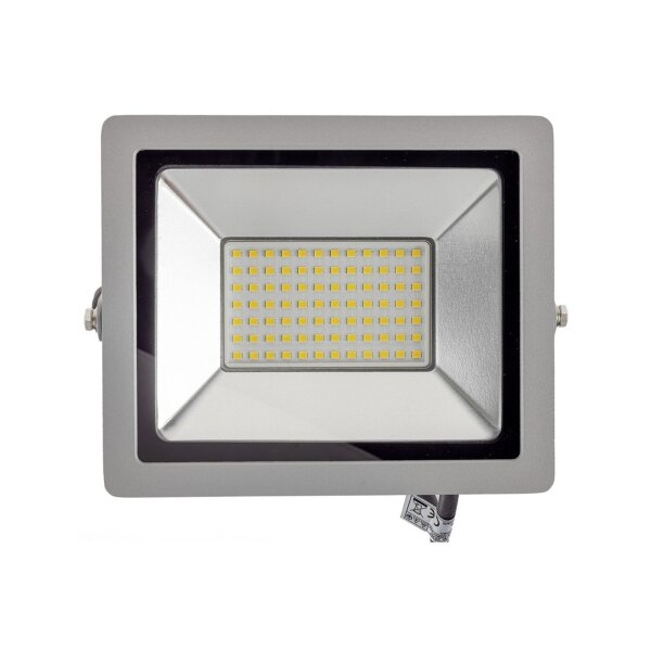 LED Fluter 30W 2960lm – SlimLine Außenstrahler IP65 mit Stecker 4000K