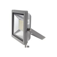 LED Fluter 30W 2960lm – SlimLine Außenstrahler IP65 mit Stecker 4000K