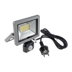 Chilitec LED-Fluter CTF-SLT30 PIR – 30 W, 2960 lm,...