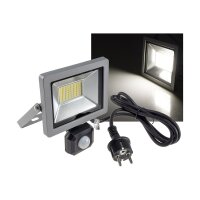 Chilitec LED-Fluter CTF-SLT30 PIR – 30 W, 2960 lm, 4200 K, IP44/65, Sensor