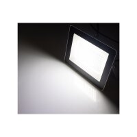 LED Fluter CTF-SLW 98 – 100W, 7670?Lumen, IP65, 4000K neutralweiß, weißes Gehäuse, 230V