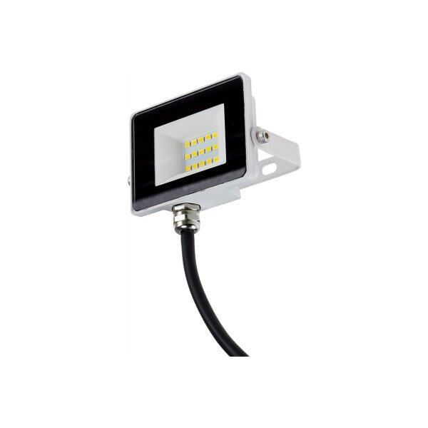 LED Fluter CTF-SLW 10 – 10W, 864?Lumen, IP65, 4000K neutralweiß, weißes Gehäuse