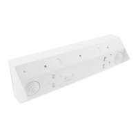 ChiliTec 4-fach Aufbau Ecksteckdose Steckdosenblock mit 2x USB I 90° Winkel für Aufbau & Eck-Montage I 230V Steckdose für Küche Arbeitsplatte Werkstatt 230V I Weiß