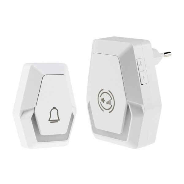 Funk-Klingel-Set "Pilota Porta" Klingeltaster + 230V-Empfänger Klingel