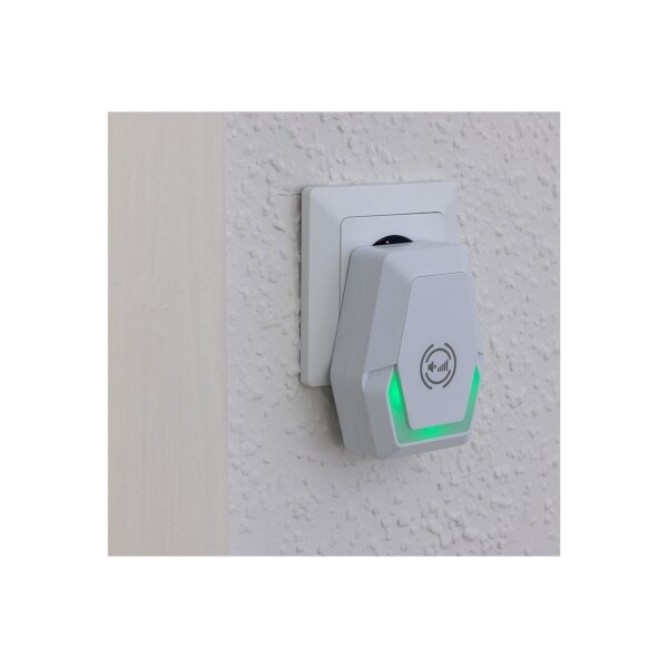 Funk-Klingel-Set "Pilota Porta" Klingeltaster + 230V-Empfänger Klingel