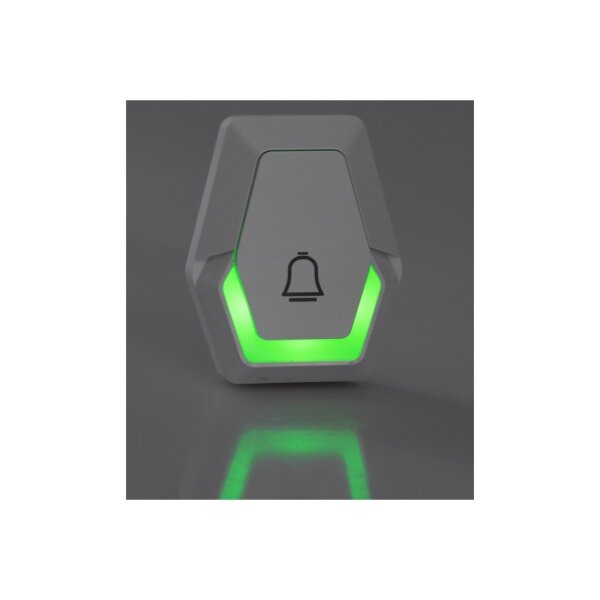 Funk-Klingel-Set "Pilota Porta" Klingeltaster + 230V-Empfänger Klingel