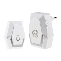 Funk-Klingel-Set "Pilota Porta" Klingeltaster + 230V-Empfänger Klingel