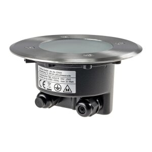 Bodenleuchte BEL GX53 XXL – Edelstahl IP65,...