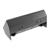 2-fach Steckdosenblock, USB-A+C, anthrazit 250V~/ 16A, Aufbaumontage, USB 3,1A, PD