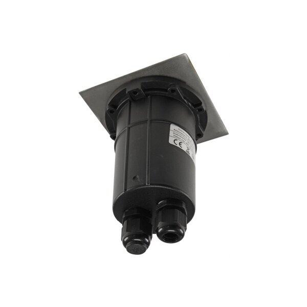 Bodenleuchte BEL Uni Q – 10x10x14?cm, IP65, GU10-Fassung, Edelstahl, trittfest