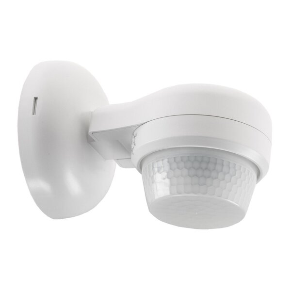 Aufputz-Bewegungsmelder 360° IP65 12m Detektion, Wand & Decke, weiß
