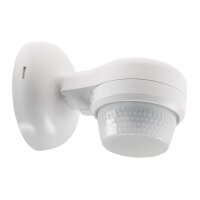 Aufputz-Bewegungsmelder 360° IP65 12m Detektion, Wand & Decke, weiß