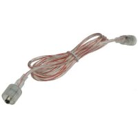Anschlusskabel für LED-Stripes IP44 5,5mm Koax, 1,5m, Koax-Stecker/Kupplung