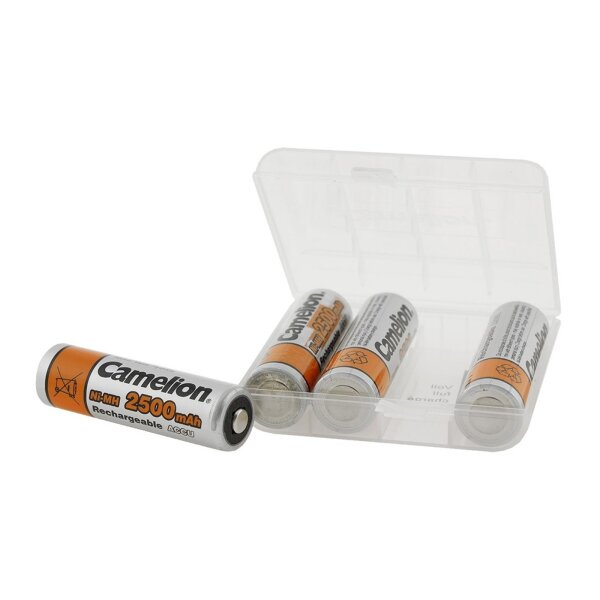 Mignon-Akkus CAMELION Ni-MH, 2500mA Typ AA, 1,2V, 4er-Pack