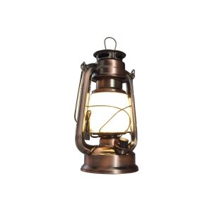 LED Camping Laterne "CT-CL Copper" ØxH 12x23,5cm, 4x AA, warmweiß, dimmbar