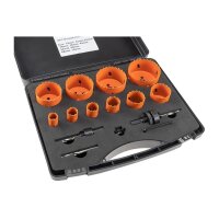 Lochsägen Set "Profi" 15-teilig 19-74mm, inkl. Transportkoffer