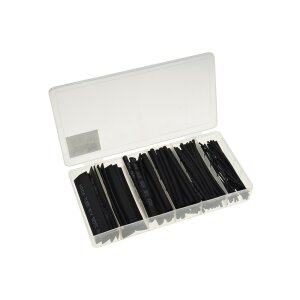 Schrumpfschlauch-Sortiment, 100-teilig in praktischer...