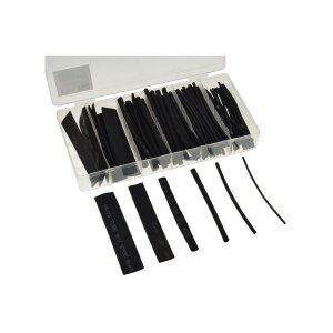 Schrumpfschlauch-Sortiment, 100-teilig in praktischer...