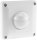 ChiliTec Bewegungsmelder IP65 190° Unterputz Silikon Dichtung Innen & Aussen 9m Reichweite 230V I 2 & 3 Draht Anschlus Ersetzt einen Lichtschalter Weiß
