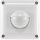 ChiliTec Bewegungsmelder IP65 190° Unterputz Silikon Dichtung Innen & Aussen 9m Reichweite 230V I 2 & 3 Draht Anschlus Ersetzt einen Lichtschalter Weiß