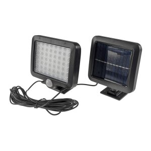 LED Solar Wandleuchte mit Bewegungsmelder & externem...