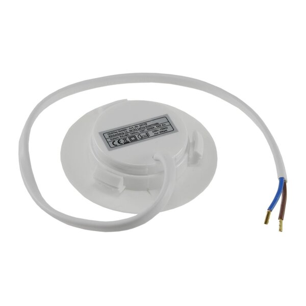 LED Einbauleuchte Treppenlicht 2Watt 160Lumen für 60mm Schalterdosen 230V Stufenbeleuchtung Warmweiß