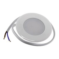 ChiliTec LED Einbauleuchte Treppenleuchte 2Watt 170Lumen für 60mm Unterputz Dosen 230V Treppenlicht Stufenbeleuchtung 4 Stück Neutralweiß