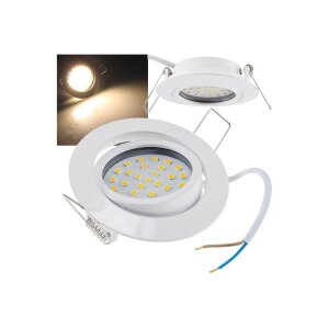 LED-Einbauleuchte "Flat-26" warmweiß...
