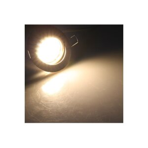 LED-Einbauleuchte "Flat-26" warmweiß 80x26mm, 3W, 370lm, weißes Gehäuse