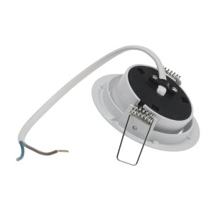 LED-Einbauleuchte "Flat-26" warmweiß 80x26mm, 3W, 370lm, weißes Gehäuse