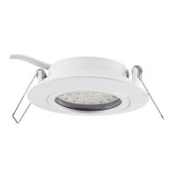 LED-Einbauleuchte "Flat-26" warmweiß 80x26mm, 3W, 370lm, weißes Gehäuse