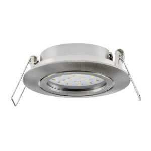 ChiliTec LED Einbauleuchte Deckenspot Einbauspot 4Watt 330 Lumen 26mm Tief Ø Loch 71mm schwenkbar 230V Sehr Flach Leichte Montage