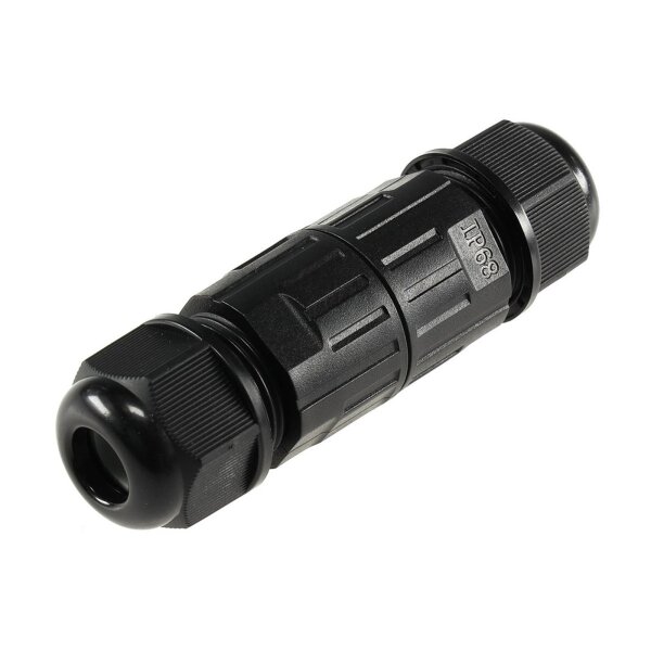 Kabelverbinder wasserdicht IP68 Verbindungsbox für Kabel I Adapter für 5-12mm Ø für Pool Gartenleuchte Pumpe 10 Stück