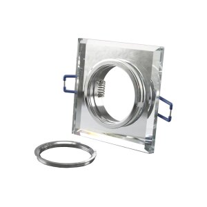 Decken-Einbaustrahler Crystal Q90 – 90×90 mm,...