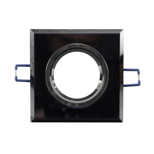 Einbaustrahler Ø?50?mm – Alu/Glas, verspiegeltes Design, für GU10 & MR16