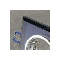 Einbaustrahler Ø?50?mm – Alu/Glas, verspiegeltes Design, für GU10 & MR16